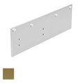 Corbin Russwin Door Closer Drop Plate for Full Cover, 696, Satin Brass 597F58-8-696